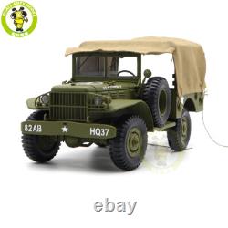 1/18 BEEP WC51 Military Vehicle Diecast Model Toy Car Gifts For Friends