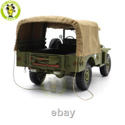 1/18 BEEP WC51 Military Vehicle Diecast Model Toy Car Gifts For Friends
