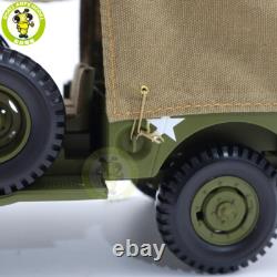 1/18 BEEP WC51 Military Vehicle Diecast Model Toy Car Gifts For Friends