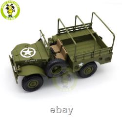 1/18 BEEP WC51 Military Vehicle Diecast Model Toy Car Gifts For Friends