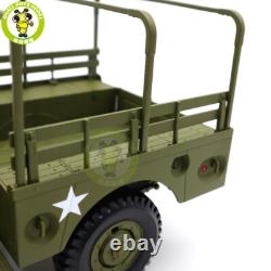 1/18 BEEP WC51 Military Vehicle Diecast Model Toy Car Gifts For Friends