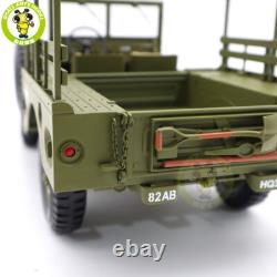 1/18 BEEP WC51 Military Vehicle Diecast Model Toy Car Gifts For Friends