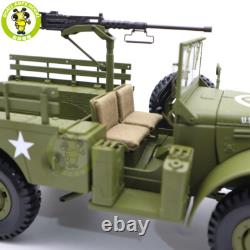 1/18 BEEP WC51 Military Vehicle Diecast Model Toy Car Gifts For Friends