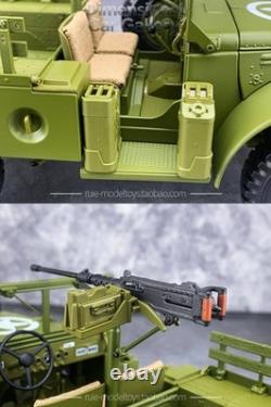 1/18 BEEP WC52 Military Vehicle Diecast Model Toy Car Gifts For Friends