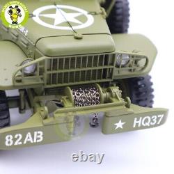 1/18 BEEP WC Series WC52 Military Vehicle Diecast Model Toy Car Gifts