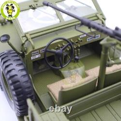 1/18 BEEP WC Series WC52 Military Vehicle Diecast Model Toy Car Gifts