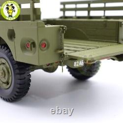 1/18 BEEP WC Series WC52 Military Vehicle Diecast Model Toy Car Gifts