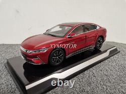 1/18 BYD Han EV Electric vehicle Diecast Metal Model Car Toys Hobby Gifts Red
