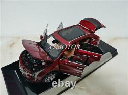 1/18 Cadillac XT4 2022 SUV Diecast Model Car Off-road vehicle Gift Red Display