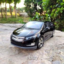 1/18 Chevrolet Volt Electric Vehicle Black Diecast Model-Cardboard box has tear