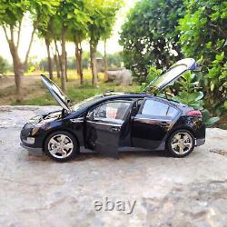 1/18 Chevrolet Volt Electric Vehicle Black Diecast Model-Cardboard box has tear