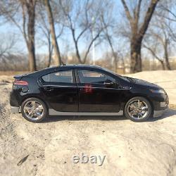 1/18 Chevrolet Volt Electric Vehicle Black Diecast Model-Cardboard box has tear