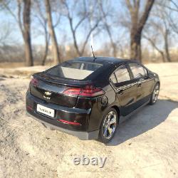 1/18 Chevrolet Volt Electric Vehicle Black Diecast Model-Cardboard box has tear