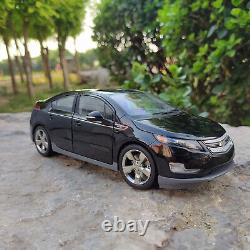 1/18 Chevrolet Volt Electric Vehicle Black Diecast Model-Cardboard box has tear