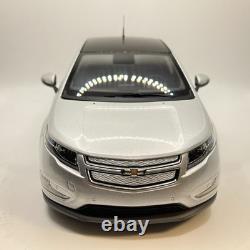 1/18 Chevrolet Volt Electric Vehicle Silver Diecast Model-Cardboard box