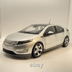 1/18 Chevrolet Volt Electric Vehicle Silver Diecast Model-Cardboard box