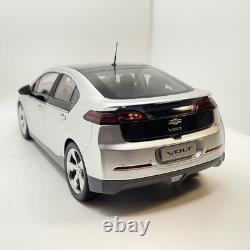 1/18 Chevrolet Volt Electric Vehicle Silver Diecast Model-Cardboard box