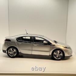 1/18 Chevrolet Volt Electric Vehicle Silver Diecast Model-Cardboard box
