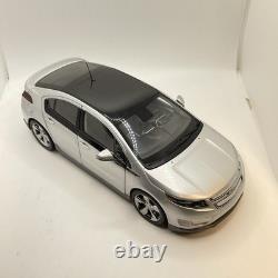 1/18 Chevrolet Volt Electric Vehicle Silver Diecast Model-Cardboard box