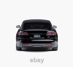 1/18 Diecast Mini Tesla Model S Solid Black Car Toys Gift NEW