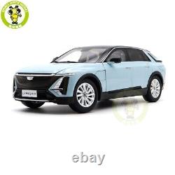 1/18 Diecast Model Car Boys Girls Gifts For Cadillac LYRIQ Electric Vehicle