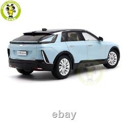 1/18 Diecast Model Car Boys Girls Gifts For Cadillac LYRIQ Electric Vehicle