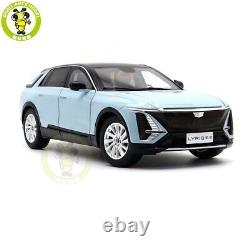 1/18 Diecast Model Car Boys Girls Gifts For Cadillac LYRIQ Electric Vehicle