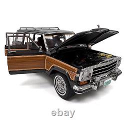 1/18 Jeep Grand Wagoneer 1991 DD MODELS DOVER GRAY METALLIC Diecast Model Car