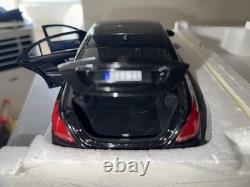 1/18 Mercedes-Benz S-Class AMG 2018 Black W222 Norev