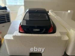1/18 Mercedes-Benz S-Class AMG 2018 Black W222 Norev