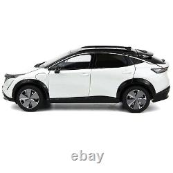 1/18 Nissan Ariya 2022 White Diecast Model Car Miniature Toys Gifts