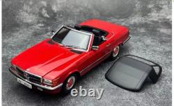 1/18 Norev 1986 Benz 350SL Alloy Car Model (Red)