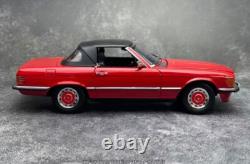 1/18 Norev 1986 Benz 350SL Alloy Car Model (Red)