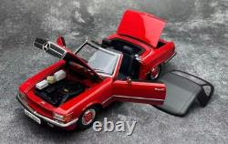 1/18 Norev 1986 Benz 350SL Alloy Car Model (Red)