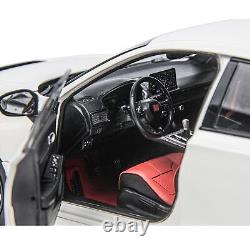1/18 Scale 2023 Paudi Honda Civic Type-R FL5 White Diecast Car Gift Model