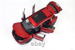 1/18 Scale Diecast Model Red Citroen C5 Beyond 2022 Paudi Car Miniature Toy Gift