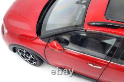 1/18 Scale Diecast Model Red Citroen C5 Beyond 2022 Paudi Car Miniature Toy Gift