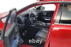 1/18 Scale Diecast Model Red Citroen C5 Beyond 2022 Paudi Car Miniature Toy Gift