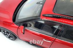 1/18 Scale Diecast Model Red Citroen C5 Beyond 2022 Paudi Car Miniature Toy Gift