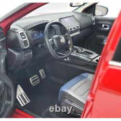 1/18 Scale Diecast Model Red Citroen C5 Beyond 2022 Paudi Car Miniature Toy Gift