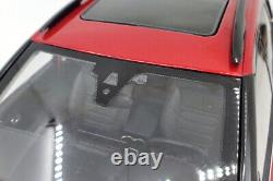 1/18 Scale Diecast Model Red Citroen C5 Beyond 2022 Paudi Car Miniature Toy Gift