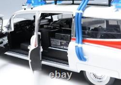 1/18 Scale Fine Edition Elite Ecto-1 Car Model Metal Diecast Model Toy Vehicle f
