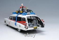1/18 Scale Fine Edition Elite Ecto-1 Car Model Metal Diecast Model Toy Vehicle f