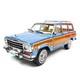 1/18 Scale Jeep Grand Wagoneer 1991 Dd Models Blue Metallic Diecast Model Car