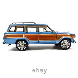 1/18 Scale Jeep Grand Wagoneer 1991 DD MODELS Blue METALLIC Diecast Model Car