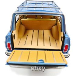 1/18 Scale Jeep Grand Wagoneer 1991 DD MODELS Blue METALLIC Diecast Model Car