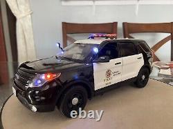 1/18 Scale LAPD Explorer SUV Utility models Ut Police CHP Maisto FBI LASD Gmp