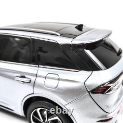 1/18 Scale Lincoln Corsair Silver Diecast Car Model Collectibles Gift Toy Series