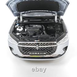 1/18 Scale Lincoln Corsair Silver Diecast Car Model Collectibles Gift Toy Series