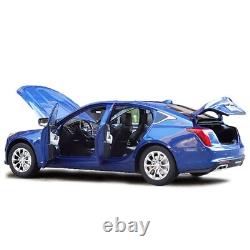 1/18 Scale Paudi CT5 Cadillac Blue Diecast Model Car Collection Toy Gift